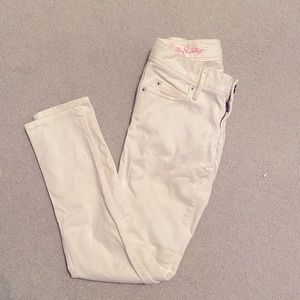 Lily Pulitzer Designer White Jeans